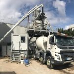 Concrete being batched by Camcrete