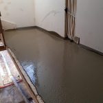 Finished inside floor by camcrete